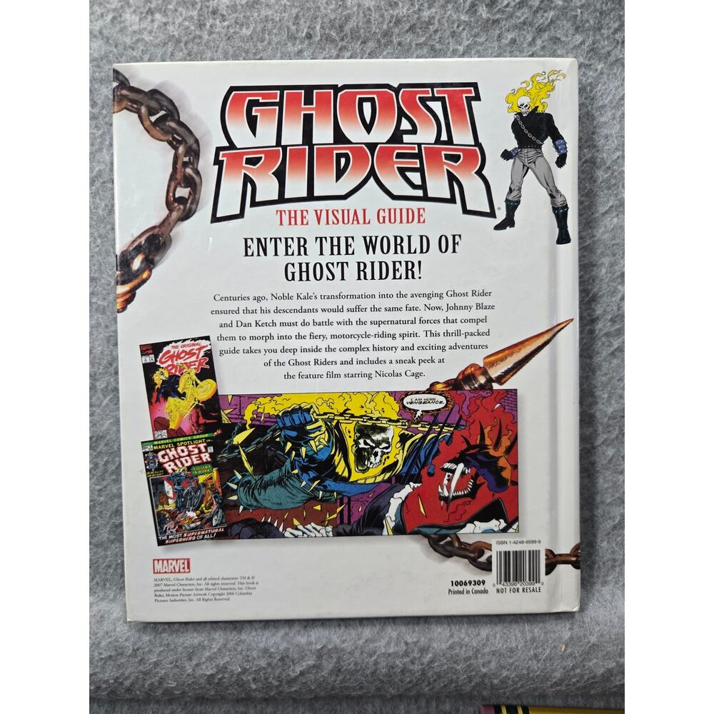 Marvel Ghost Rider The Visual Guide Mini-Hardcover Best Buy Exclusive - Picture 2 of 3